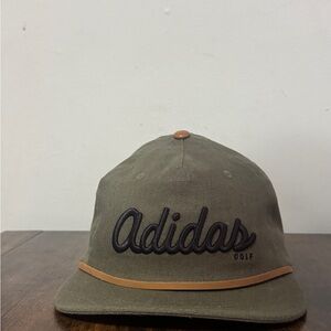 Adidas Olive and Tan Golf Cap